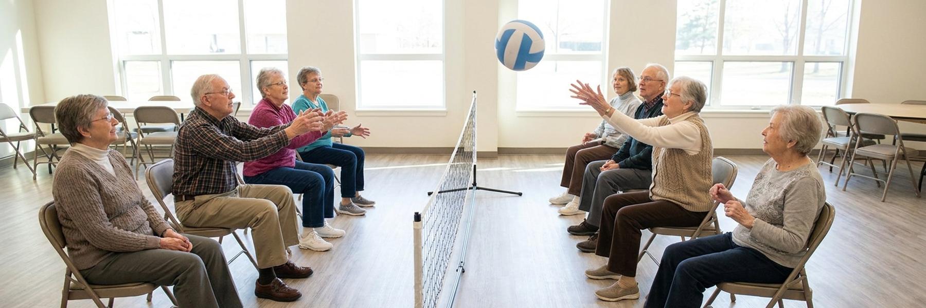 Senior Chair Volleyball