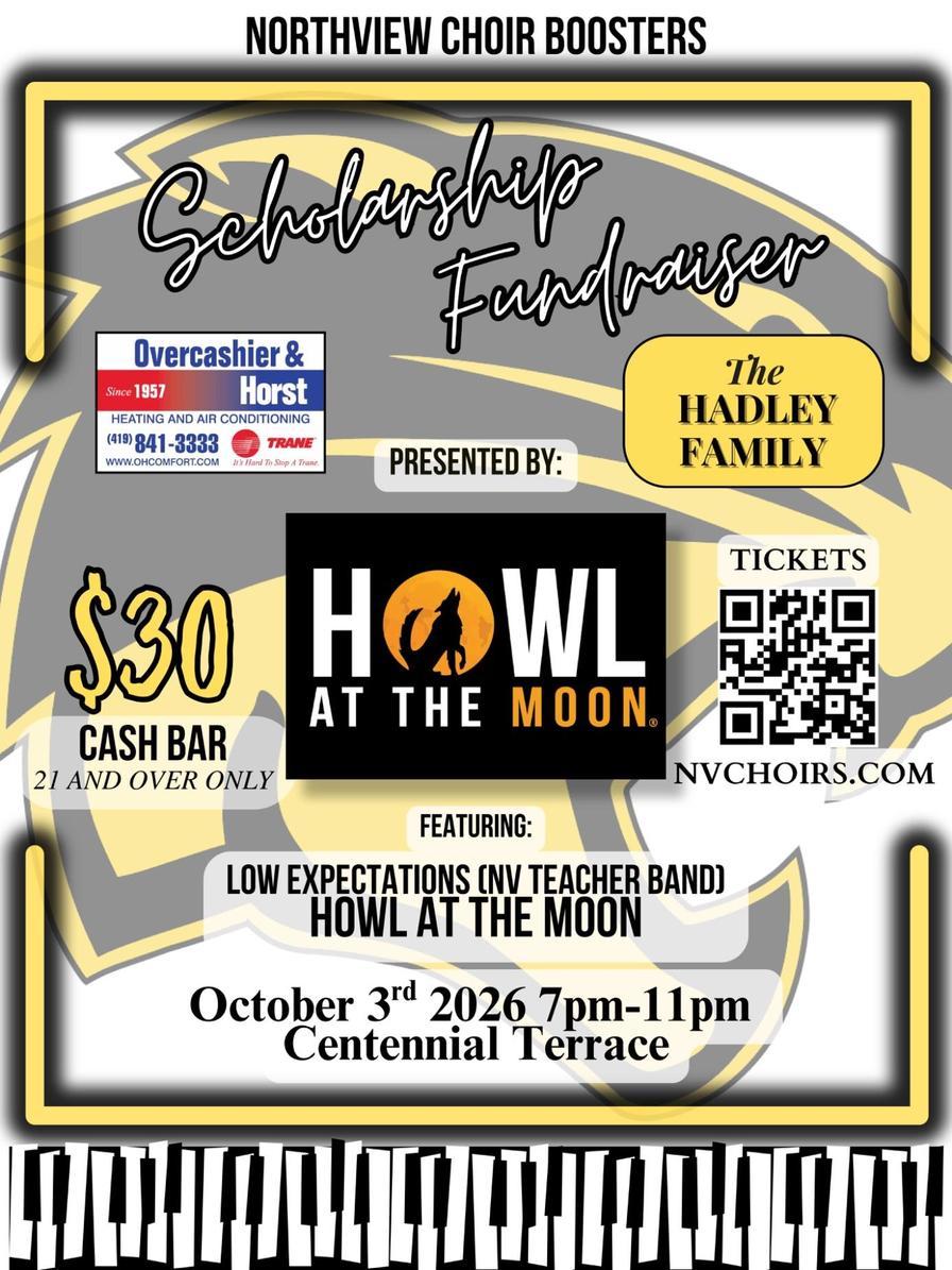 “Howl at the Moon” Dueling Pianos Fundraiser October 3