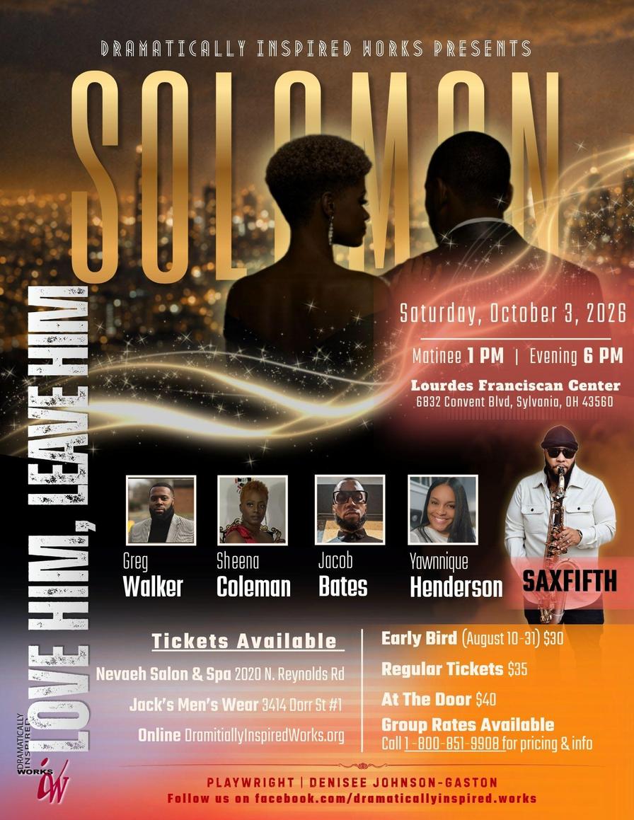 "Solomon Love Him, Leave Him" Theater play production