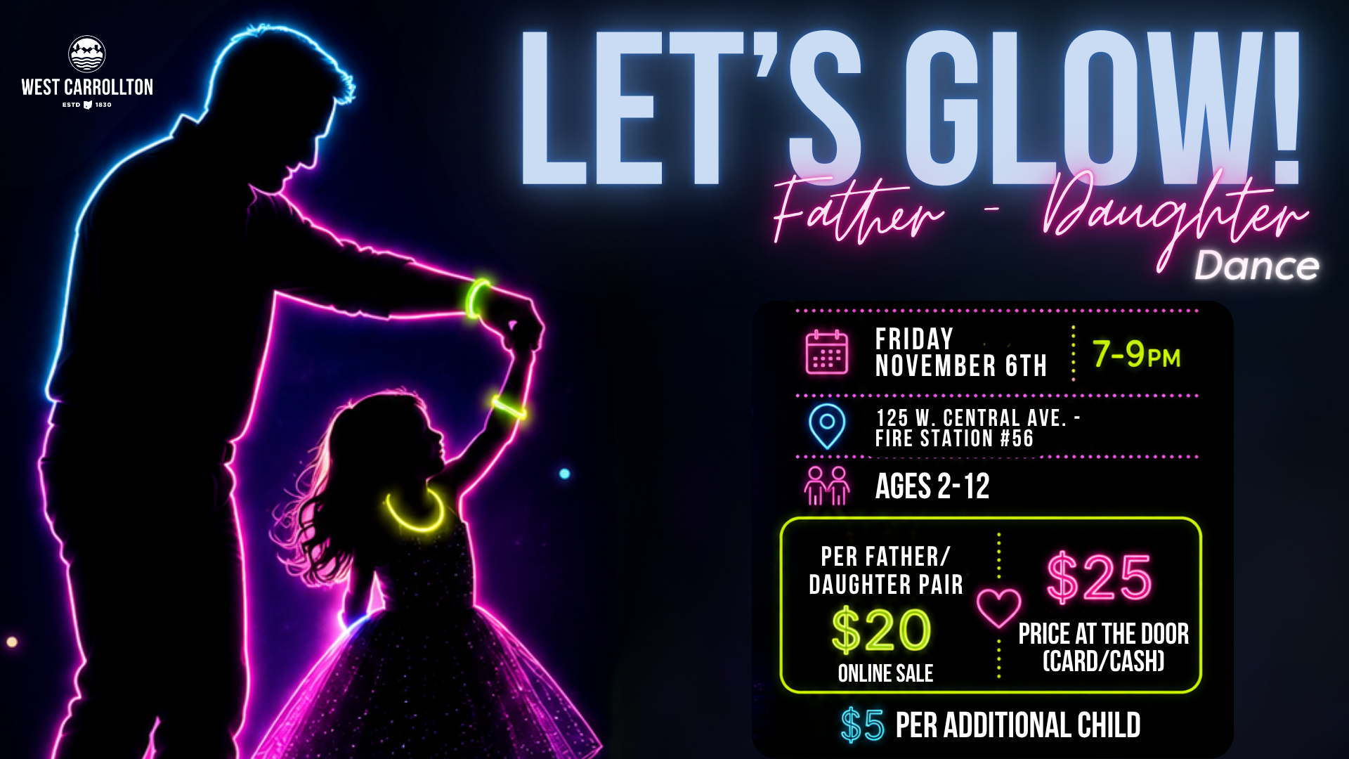 Let's Glow! Father Daughter Dance 2026