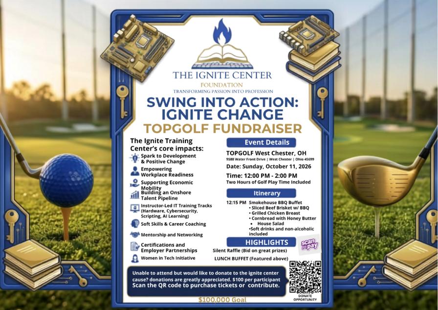 Swing into Action: Ignite Change TopGolf Fundraiser