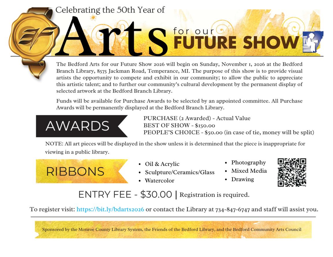 Celebrating the 50th Year of Arts for our Future