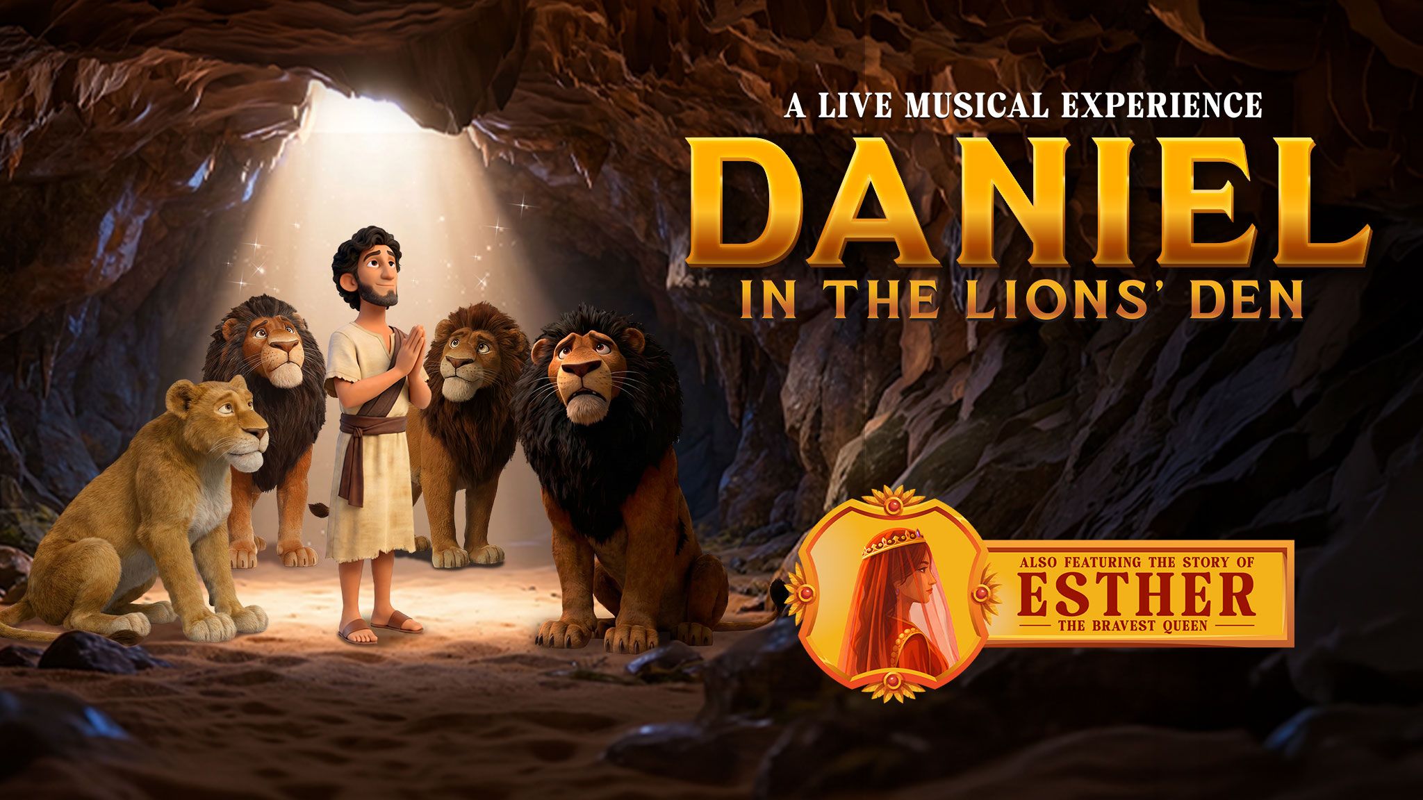 Daniel in The Lions' Den and Esther: The Bravest Queen